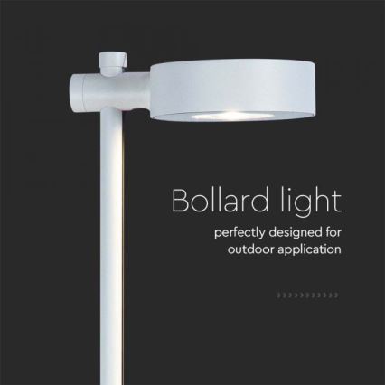LED Outdoor Lamp LED/7W/230V 3000K IP65 White