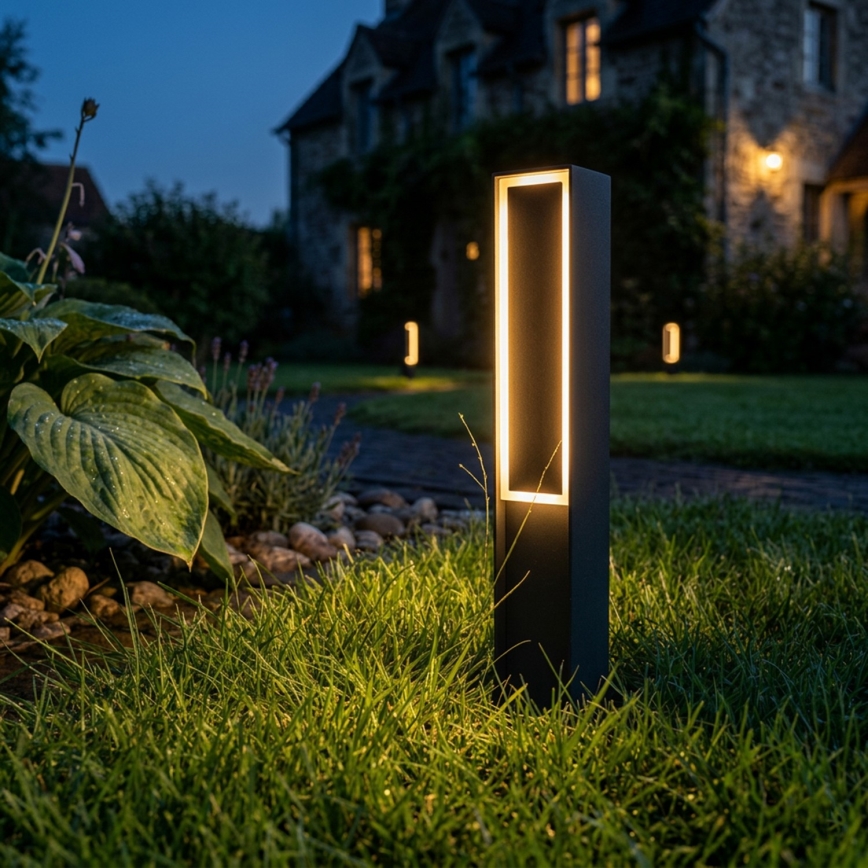LED Outdoor Lamp MODO LED/8W/230V 4000K IP54 50 cm Black