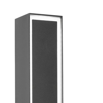 LED Outdoor Lamp MODO LED/8W/230V 4000K IP54 50 cm Black