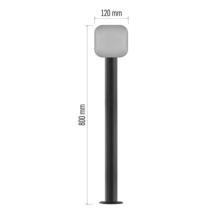 LED Outdoor lamp NIKA LED/12,5W/230V IP44 80 cm