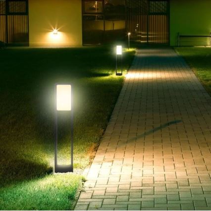 LED Outdoor lamp SAMSUNG CHIP LED/10W/230V 3000K IP65 black