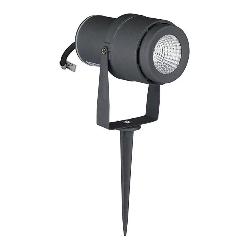 LED Outdoor light LED/12W/100-240V IP65 grey - green light