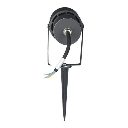 LED Outdoor light LED/12W/100-240V IP65 grey - green light
