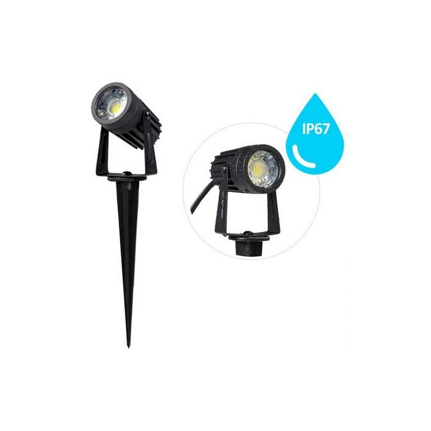 LED Outdoor light LED/3W/230V 4000K IP67 black