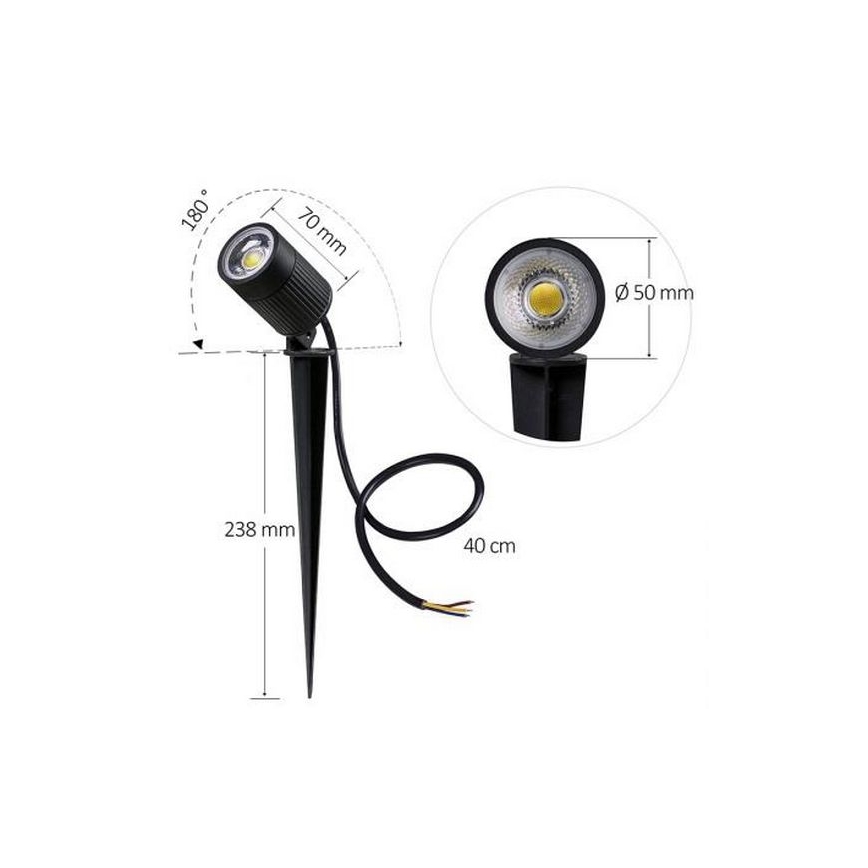 LED Outdoor light LED/7W/85-264V IP67