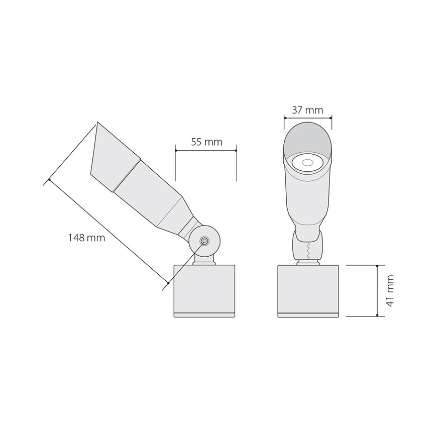 LED Outdoor lighting OKO 1xLED/1W/350mA IP54