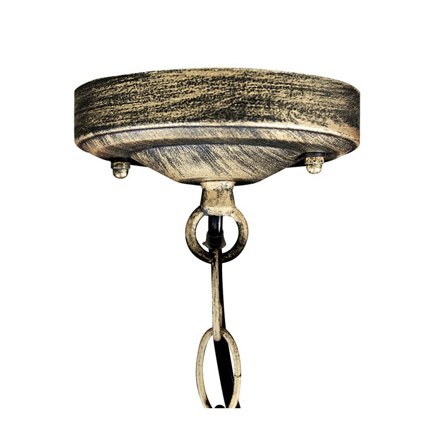 LED Outdoor Pendant Light FLORENCJA 1xE27/10W/230V IP43