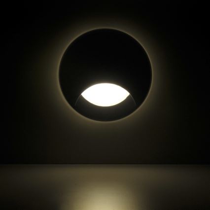 LED Outdoor recessed staircase light Q1 LED/3W/230V IP44
