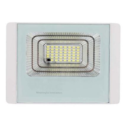 LED Outdoor solar floodlight  LED/12W/3,2V IP65 6400K + remote control