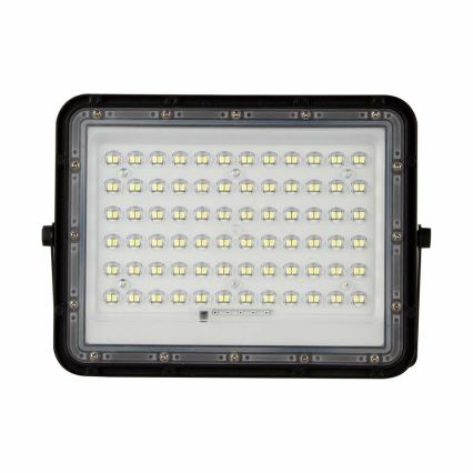 LED Outdoor dimmable solar floodlight LED/15W/3,2V IP65 4000K black + remote control