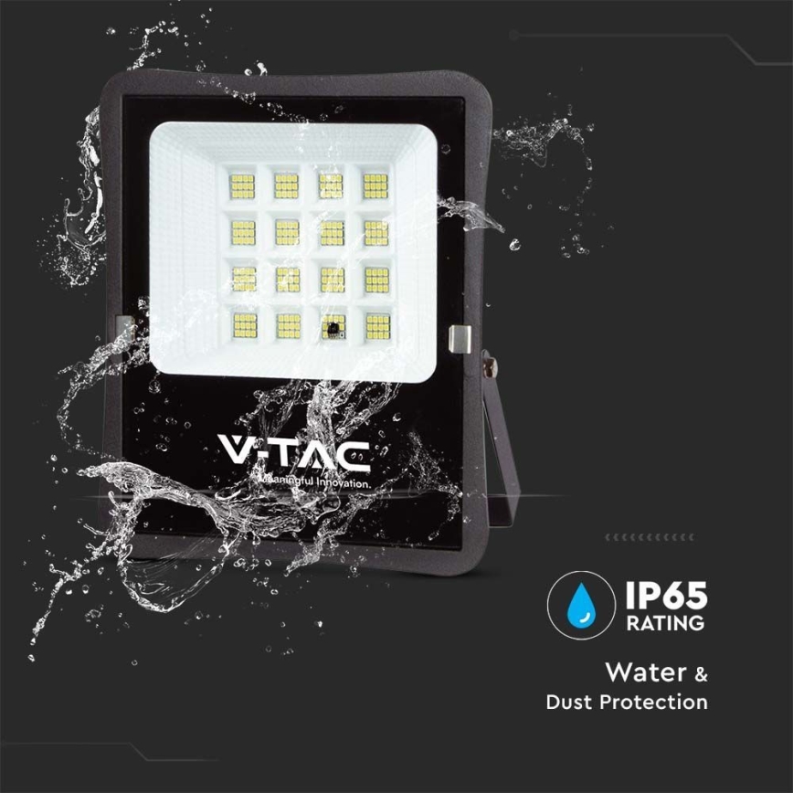 LED Outdoor solar floodlight LED/16W/3,2V 4000K IP65 + remote control