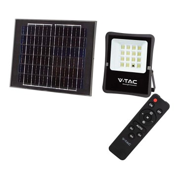 LED Outdoor solar floodlight LED/16W/3,2V 6400K IP65 + remote control