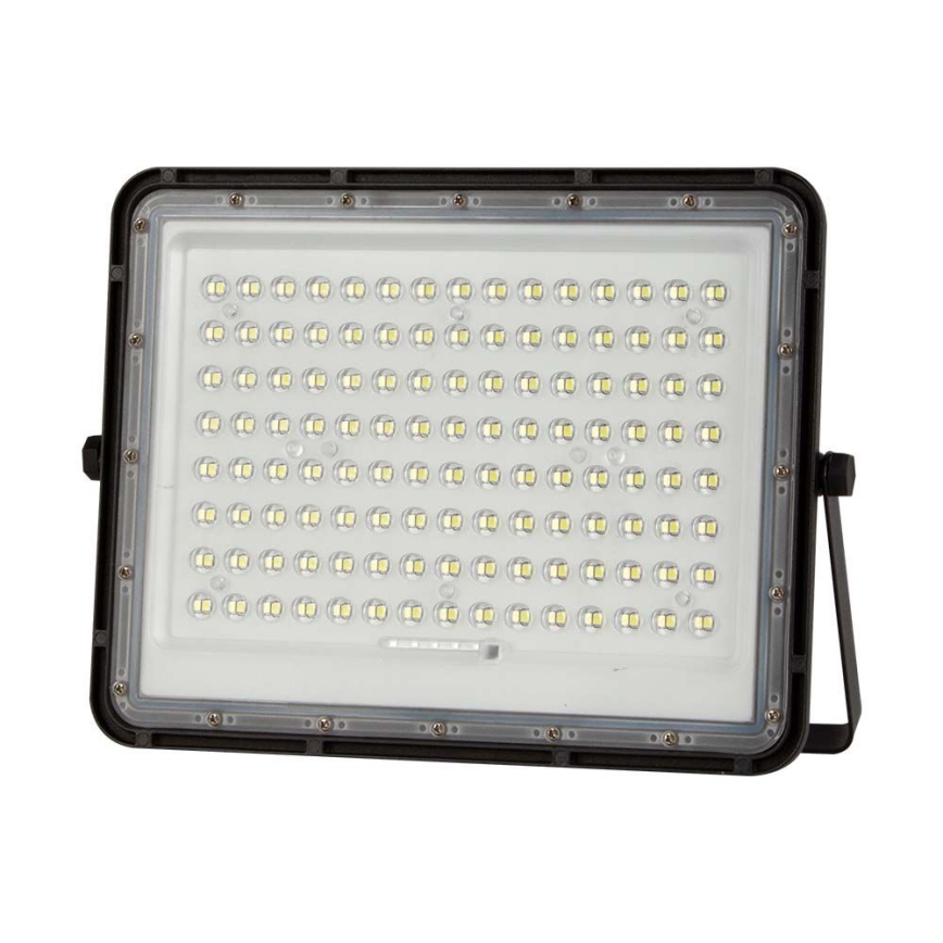 LED Outdoor solar floodlight  LED/200W/3,2V 4000K black IP65 + remote control