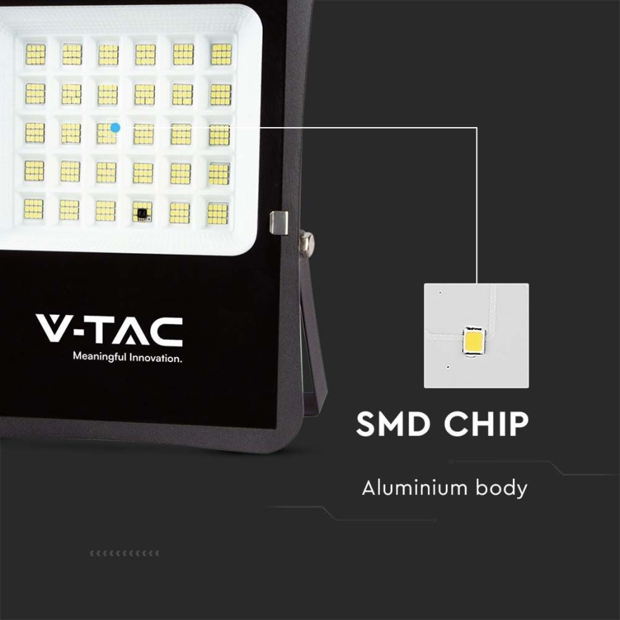 LED Outdoor solar floodlight LED/20W/3,2V 6400K IP65 + remote control