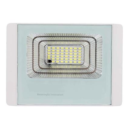 LED Outdoor solar floodlight  LED/20W/3,2V IP65 6400K + remote control