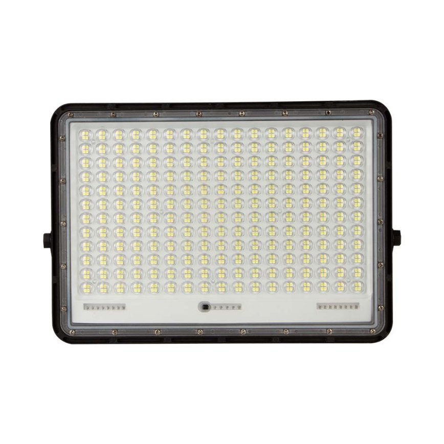 LED Outdoor solar floodlight  LED/30W/3,2V 6400K black IP65 + remote control