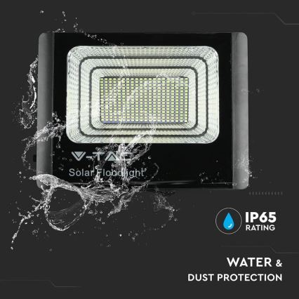 LED Outdoor solar floodlight  LED/40W/10V IP65 6000K + remote control