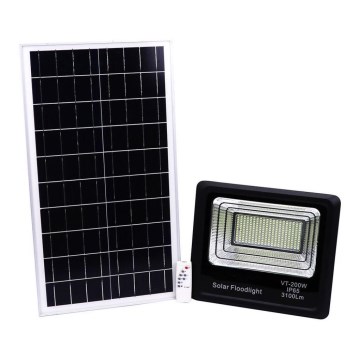 LED Outdoor solar floodlight  LED/40W/10V IP65 6000K + remote control