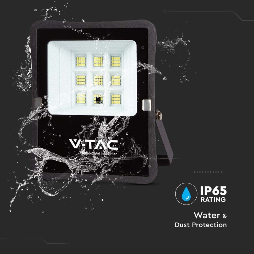LED Outdoor solar floodlight LED/6W/3,2V 4000K IP65 + remote control