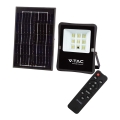 LED Outdoor solar floodlight LED/6W/3,2V 4000K IP65 + remote control