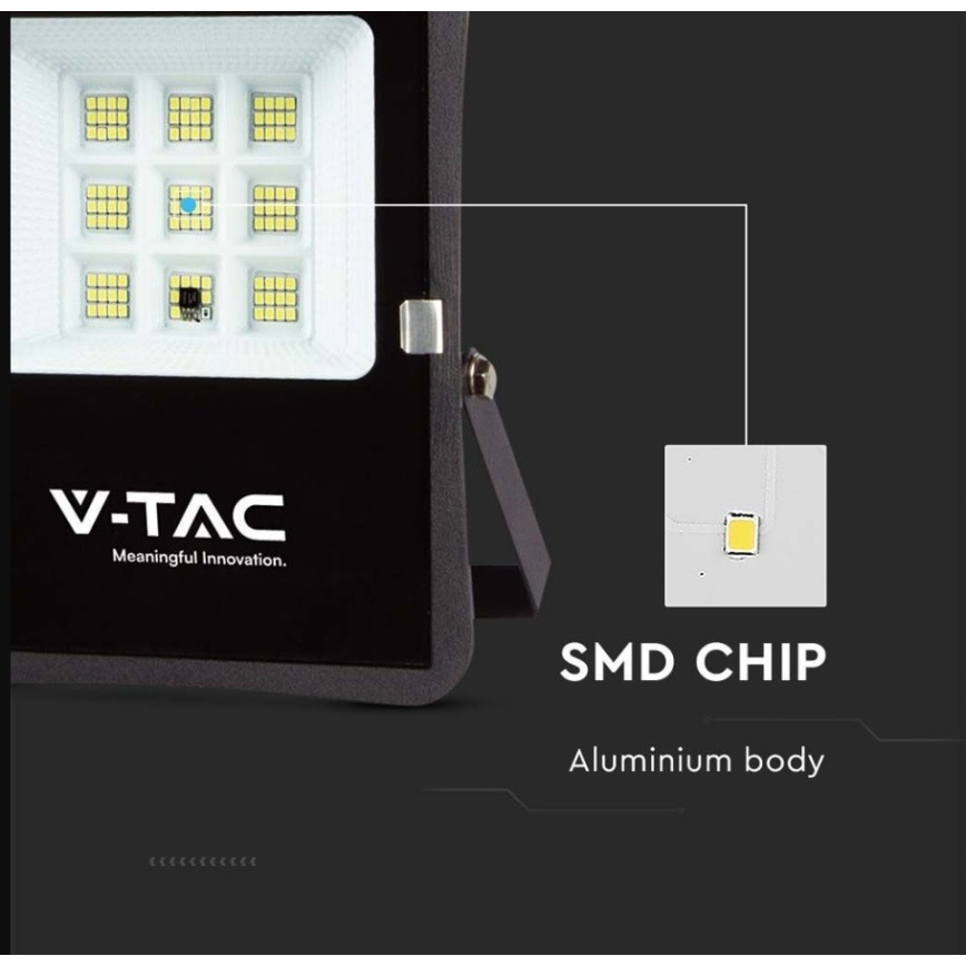 LED Outdoor solar floodlight LED/6W/3,2V 6400K IP65 + remote control