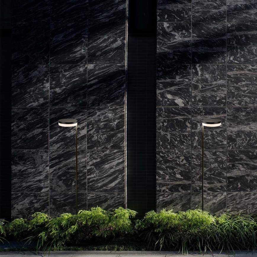 LED Outdoor solar lamp LED/2W/3,7V 3000K IP54 black