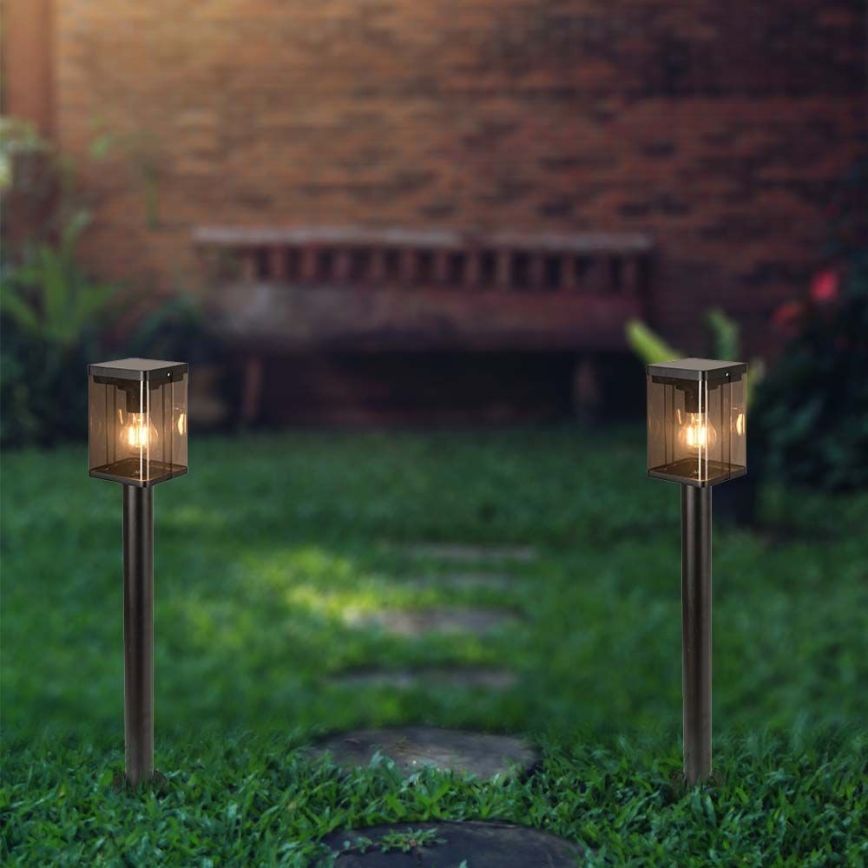LED Outdoor solar lamp with a sensor LED/2,5W/3,7V 3000K IP54 black