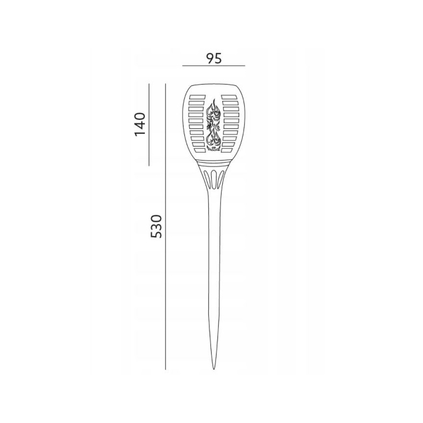 LED Outdoor solar light SPARKLE LED/0,12W/1,2V IP44