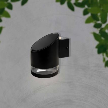 LED Outdoor solar wall light LED/1W/3,7V 3000K IP54 black