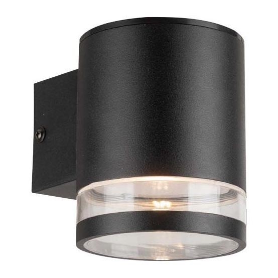 LED Outdoor solar wall light LED/1W/3,7V 3000K IP54 black