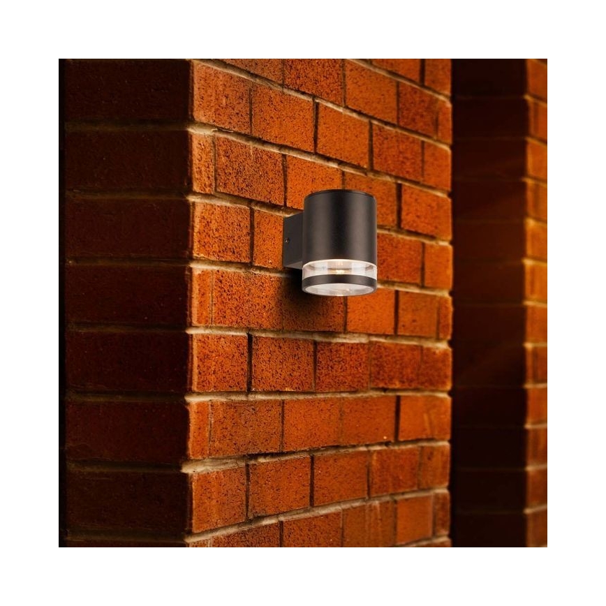 LED Outdoor solar wall light LED/1W/3,7V 3000K IP54 black