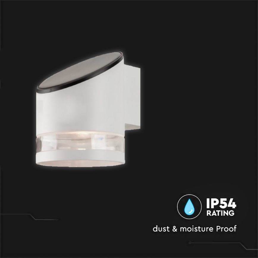 LED Outdoor solar wall light LED/1W/3,7V 3000K IP54 white