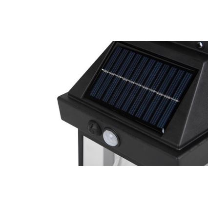 LED Outdoor solar wall light with sensor LED/1W/230V 1200 mAh IP65