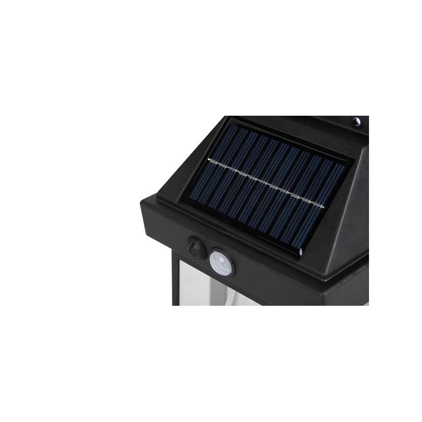 LED Outdoor solar wall light with sensor LED/1W/230V 1200 mAh IP65