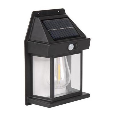 LED Outdoor solar wall light with sensor LED/1W/230V 1200mAh IP65