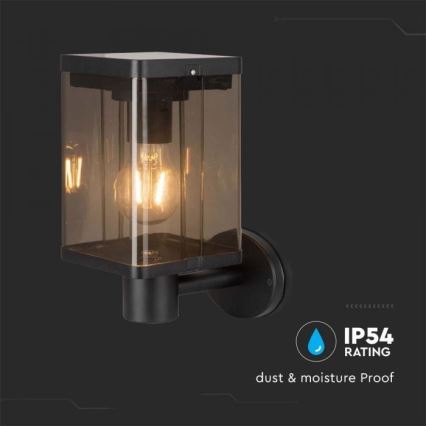 LED Outdoor solar wall light with sensor LED/2,5W/3,7V 3000K IP54