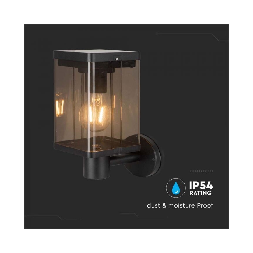 LED Outdoor solar wall light with sensor LED/2,5W/3,7V 3000K IP54