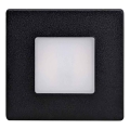 LED Outdoor Stair Light LED/1.7W/230V IP54 Black