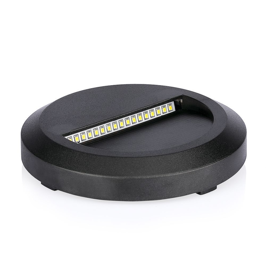 LED Outdoor staircase light LED/2W/230V IP65 3000K black