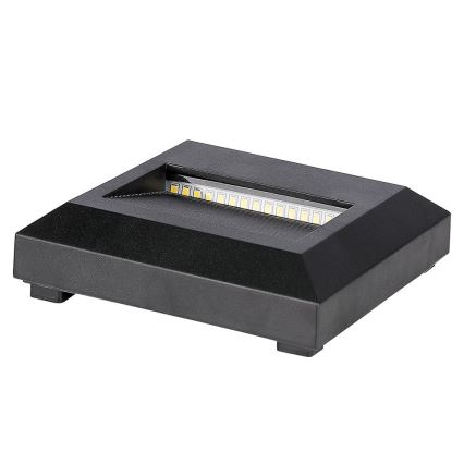 LED Outdoor staircase light LED/2W/230V IP65 3000K black