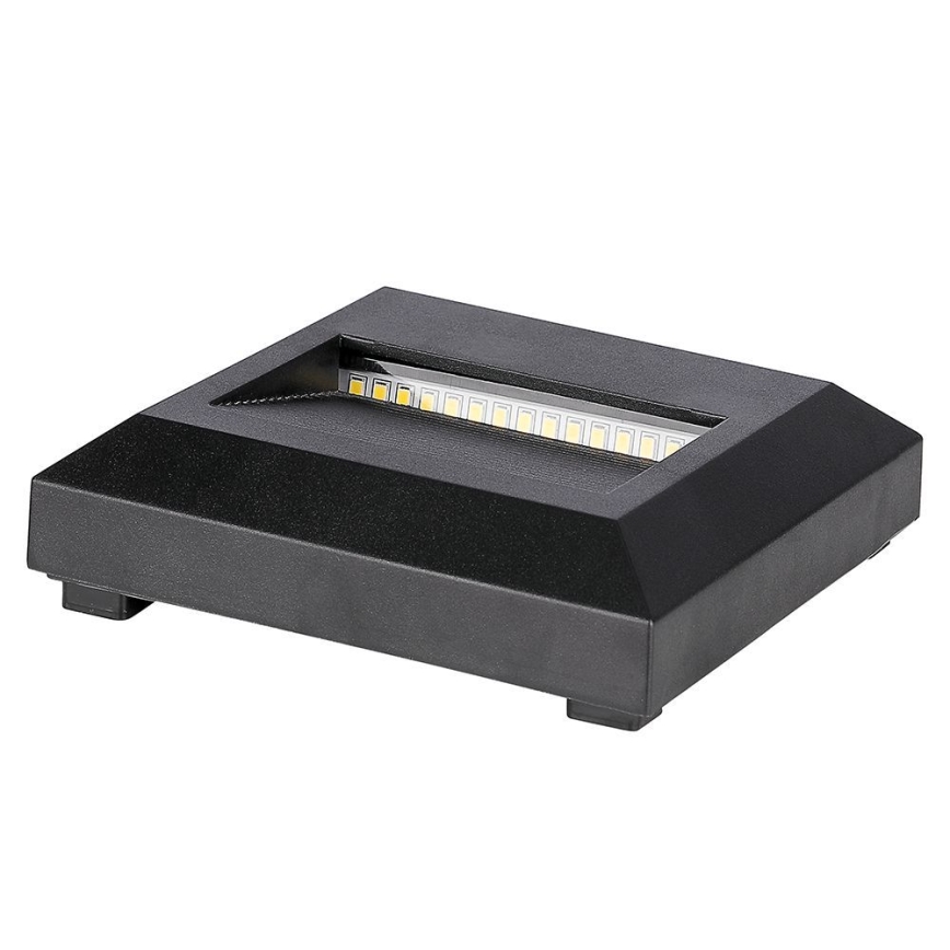 LED Outdoor staircase light LED/2W/230V IP65 3000K black