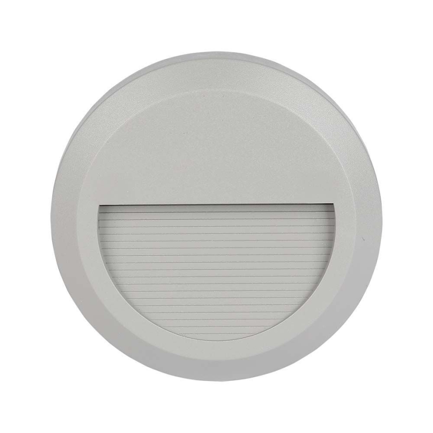 LED Outdoor staircase light LED/2W/230V IP65 3000K grey