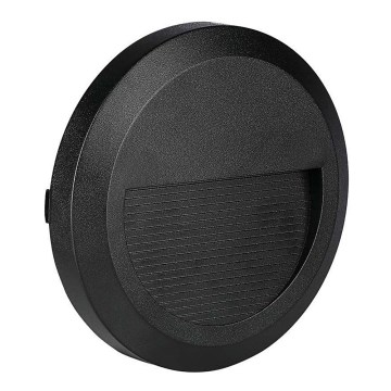 LED Outdoor staircase light LED/2W/230V IP65 4000K black