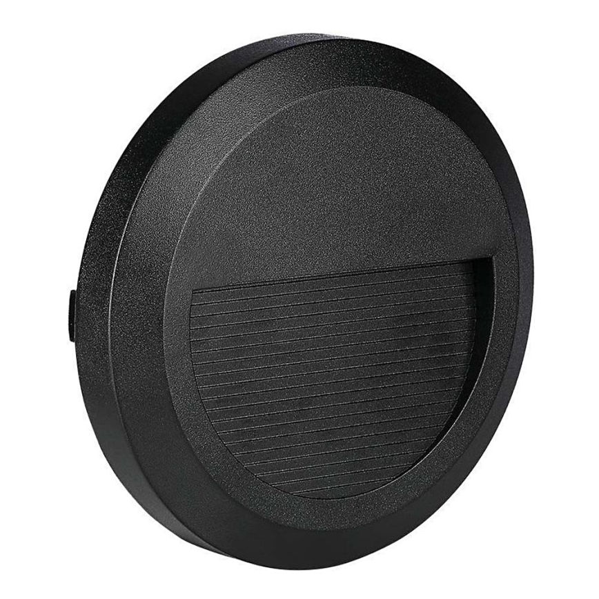 LED Outdoor staircase light LED/2W/230V IP65 4000K black