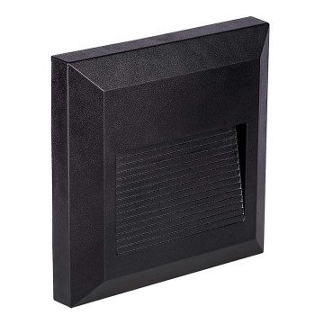 LED Outdoor staircase light LED/2W/230V IP65 4000K black