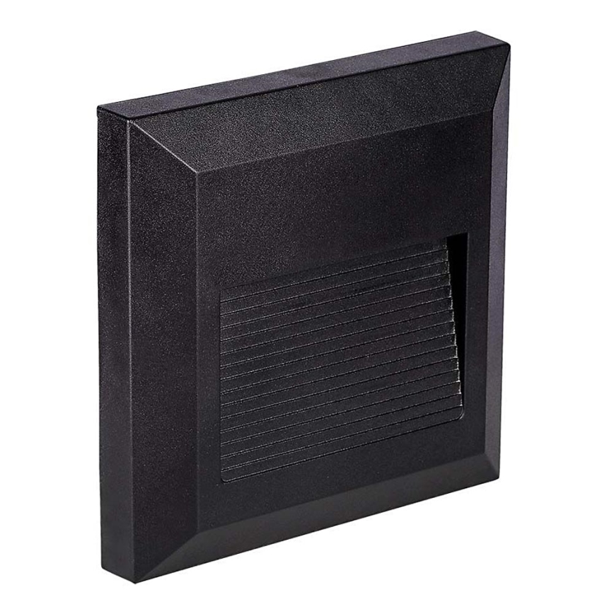 LED Outdoor staircase light LED/2W/230V IP65 4000K black