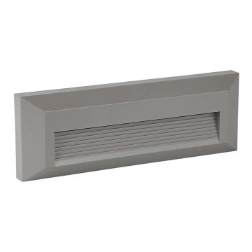 LED Outdoor staircase light LED/3W/230V 4000K IP65 grey