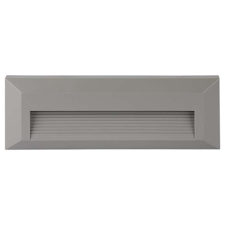 LED Outdoor staircase light LED/3W/230V 4000K IP65 grey