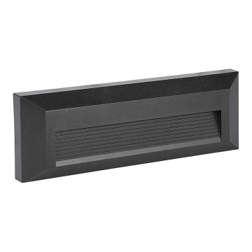 LED Outdoor staircase light LED/3W/230V IP65 3000K black