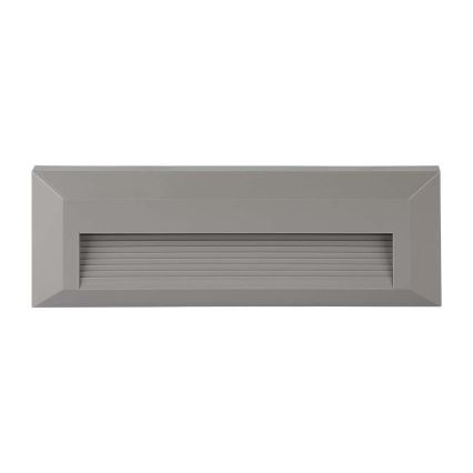 LED Outdoor staircase light LED/3W/230V IP65 3000K grey